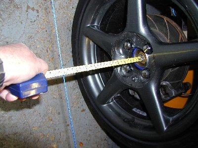 measuring front datum
